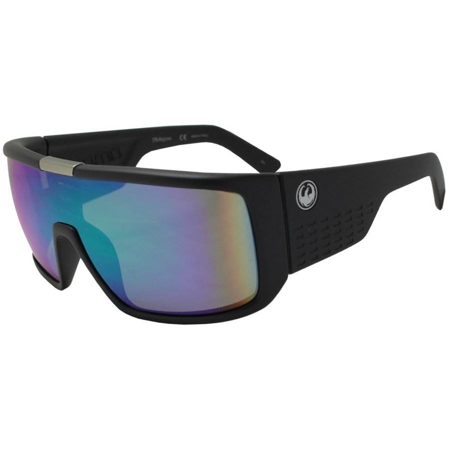 Dragon Domo LL Sunglasses Matte Black w/ Green Ion Luma Lens 41997015